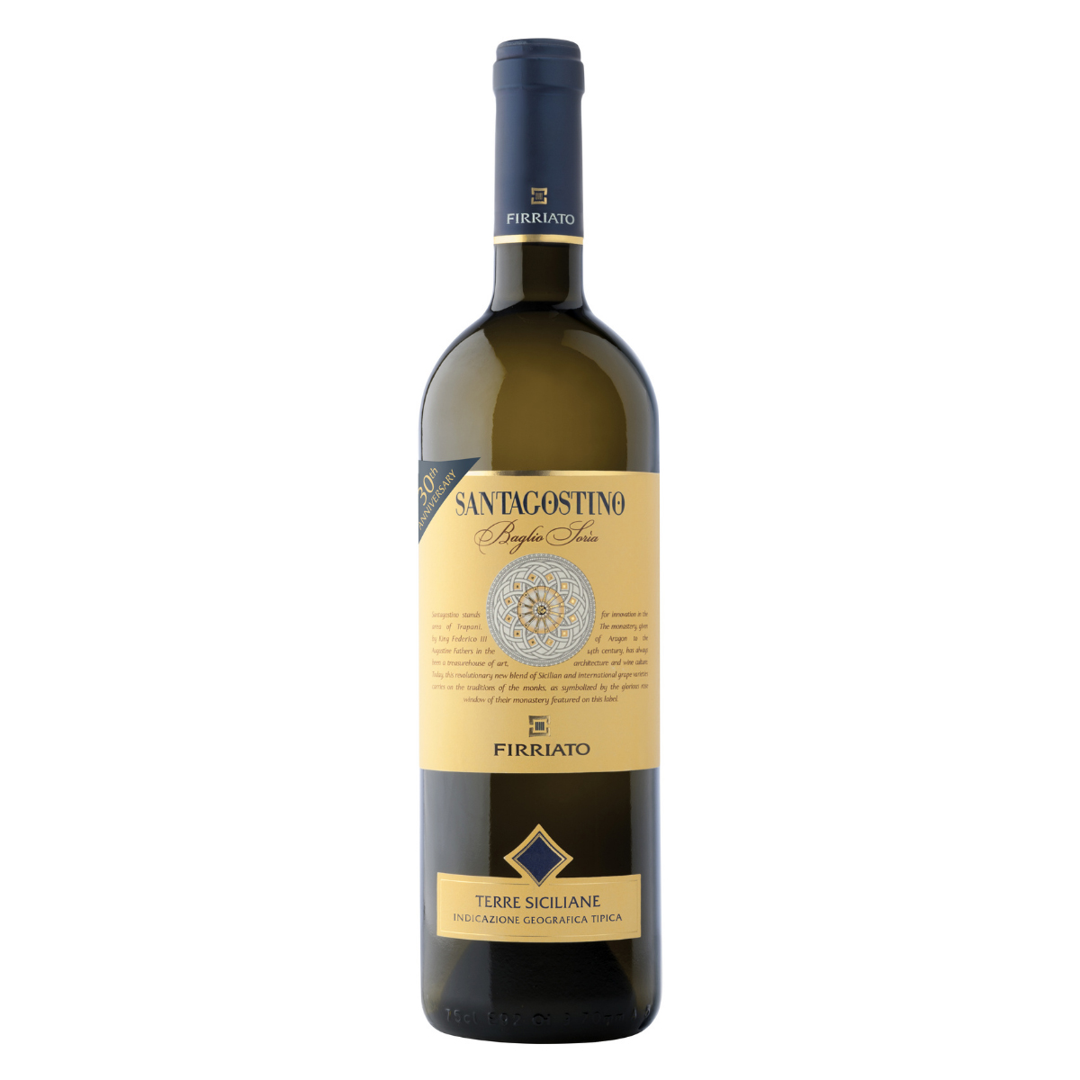 Vino Firriato Santagostino catarratto chardonnay bianco cl 75