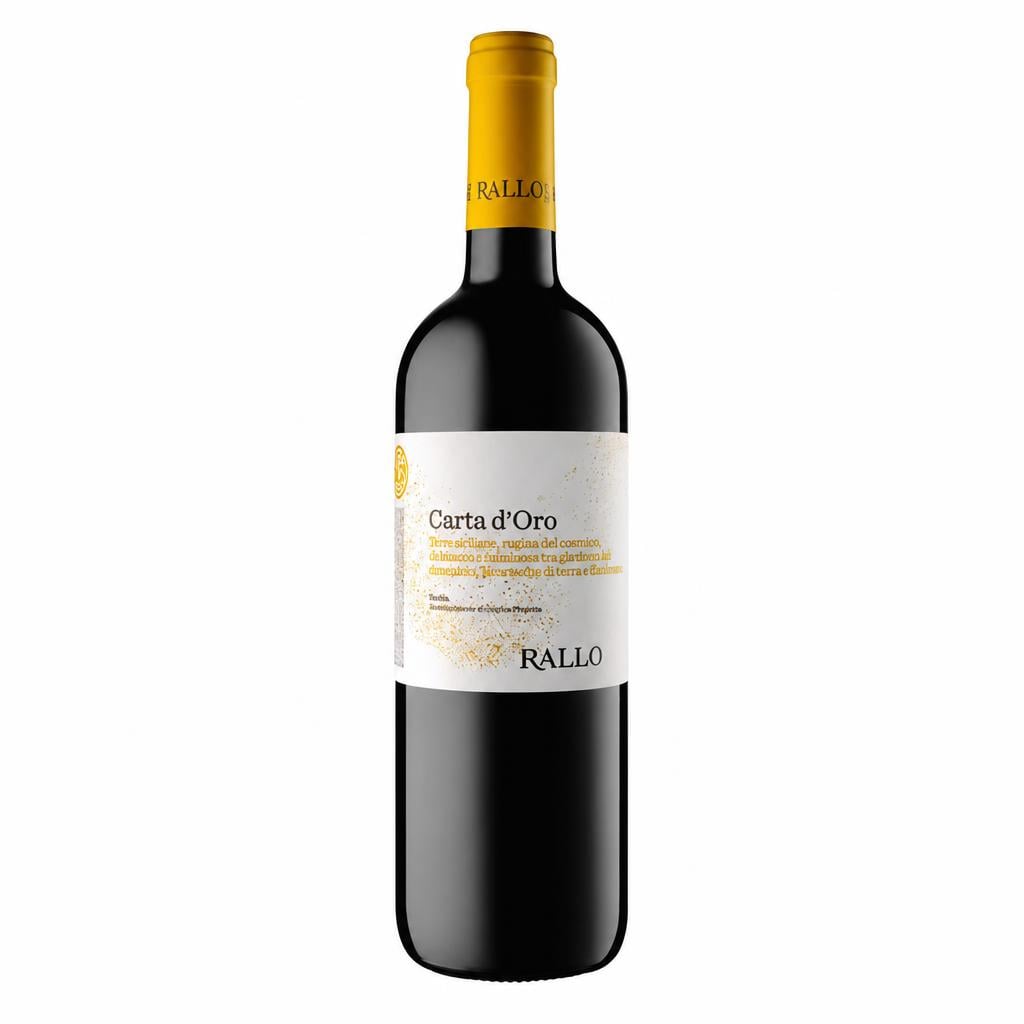 Vino Bianco Carta Doro Dop Rallo cl 75