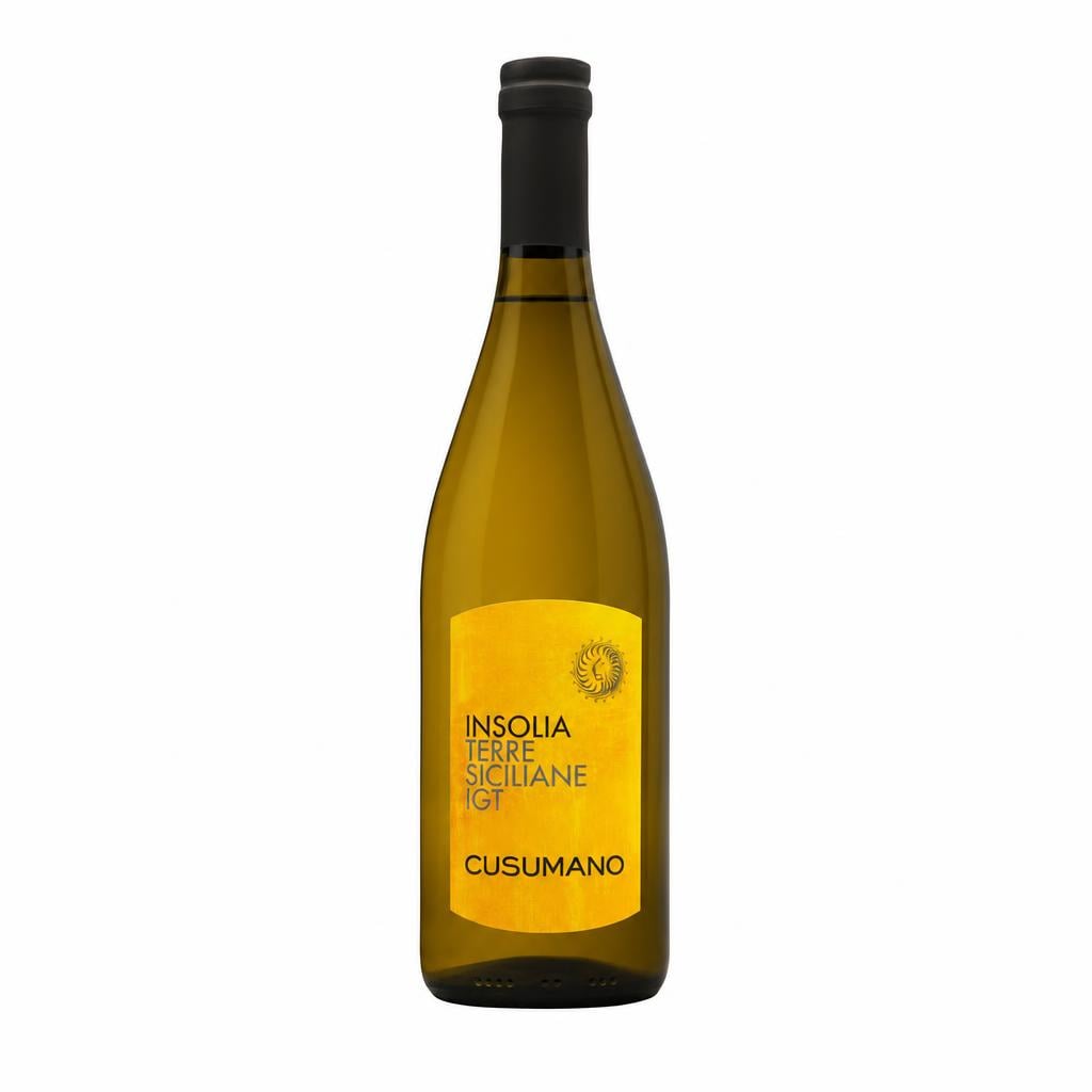 Vino Cusumano insolia bianco IGT CL 75 2025