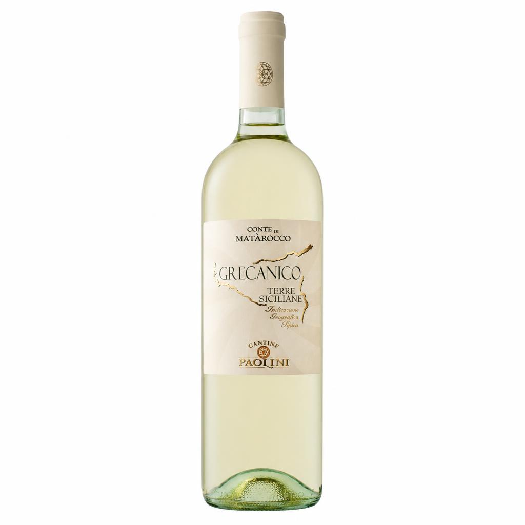 Vino Cantine Paolini Conte di Matarocco bianco Grecanico cl 75 2025
