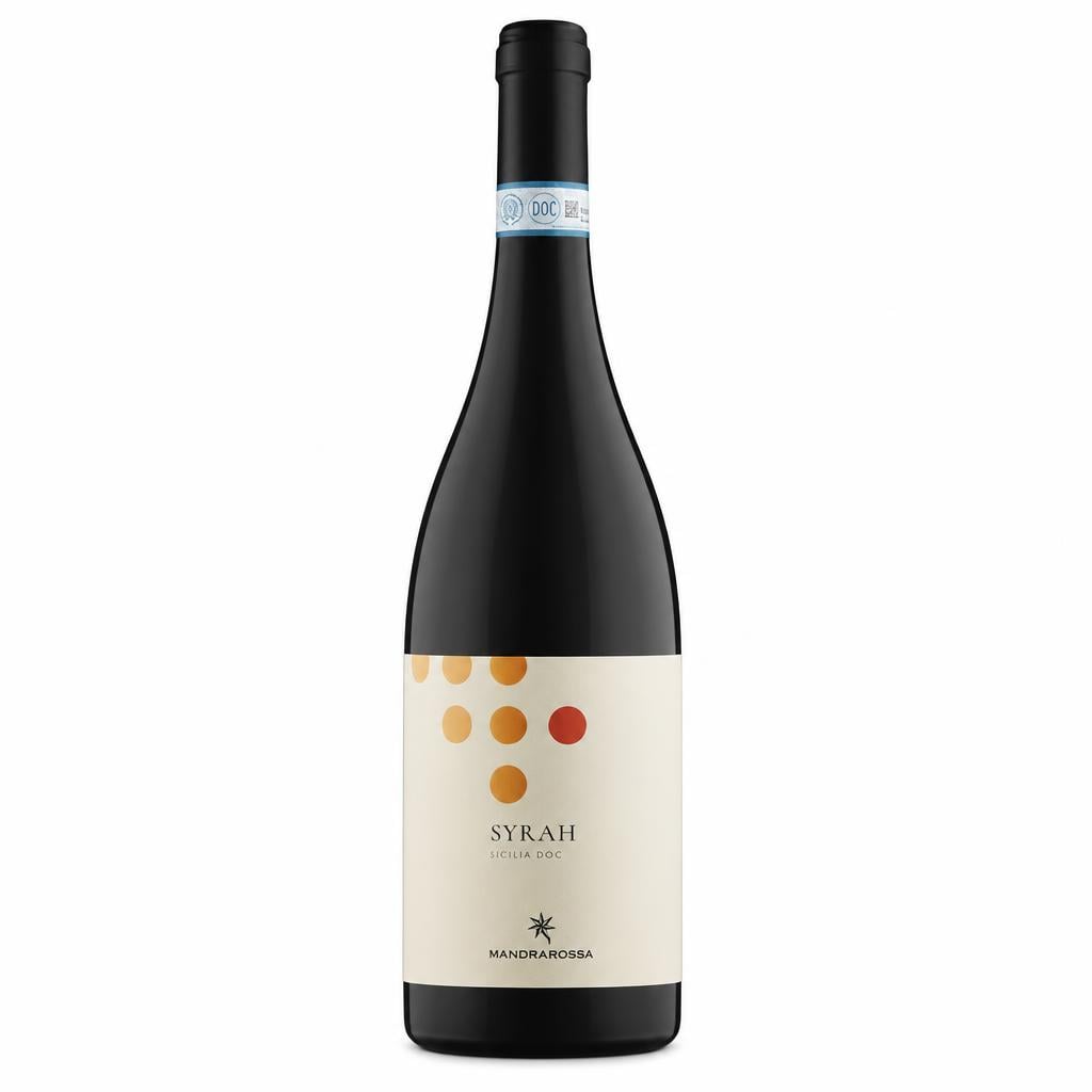 Vino Mandrarossa Syrah DOC cl 75 2025