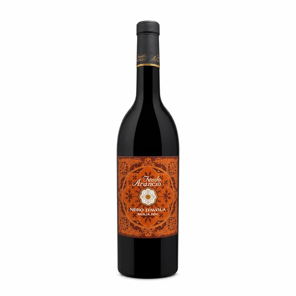 Vino Feudo Arancio nero avola doc cl 75 2024