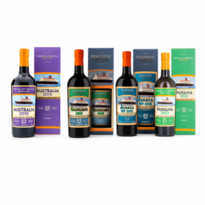 Pacchetto di Nobili Distillati Transcontinentali: Rum Rari 2012-2015 in Astuccio