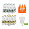 Pacchetto Cocktail &Gustose Freschezze: Soft Drink Collection con Bicchiere Omaggio