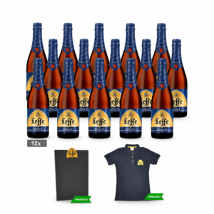 Leffe Birre Ritual 12 Bottiglie 75 cl Con Lavagna Da Parete E Maglietta Donna Omaggio