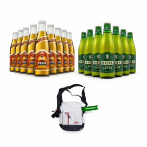 Ceres Bundle Birre Premium Con Strong Ale E Lager 24x33 Cl Con Borsello Tracolla Omaggio