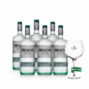 Bickens Distillati Gin London Dry 6 Bottiglie Lt 1 Con Bicchiere Calice Balloon Omaggio