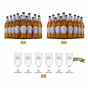 Peroni Bundle Birre Gran Riserva Bianca 2x33cl con Bicchiere Calice Omaggio - Scopri Subito
