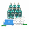 Venturo Aperitivi Mediterraneo Pack Da 6 Bottiglie Da 70 cl con Omaggio Grembiule Venturo Corto e Bicchiere Calice 35 cl X6