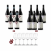 Mandrarossa Bundle Vini Cabernet S. Doc e Merlot Biologico Igt 2024 con 6 Calici Omaggio