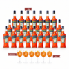 Aperol Aperitivi Bundle 18 Bottiglie Da 1 Lt Con Set 6 Bicchieri Calice Aperol Spritz In Omaggio