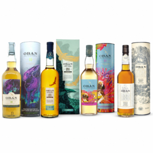 Oban Bundle Whisky Special Release 10, 11, 14 e 21 Anni Astucciati