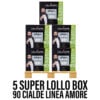 5 Box Lollo 90 Cialde Linea Amore