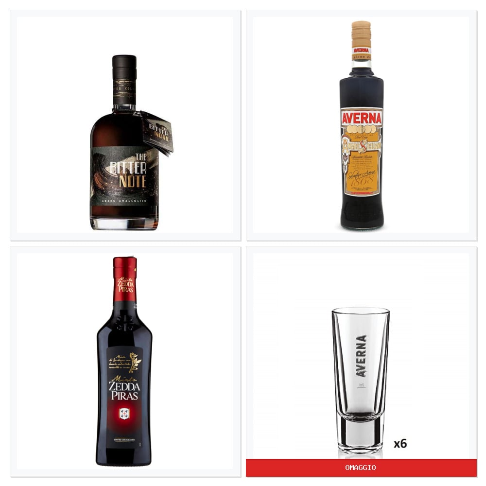 "Trilogia di Sapori e Momenti: Liquori Classici e Unico Mirto con Bicchieri in Omaggio"