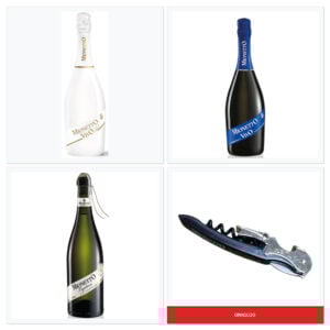 Pacchetto Festivo: Vini Spumanti Mionetto con Cavatappi in Omaggio